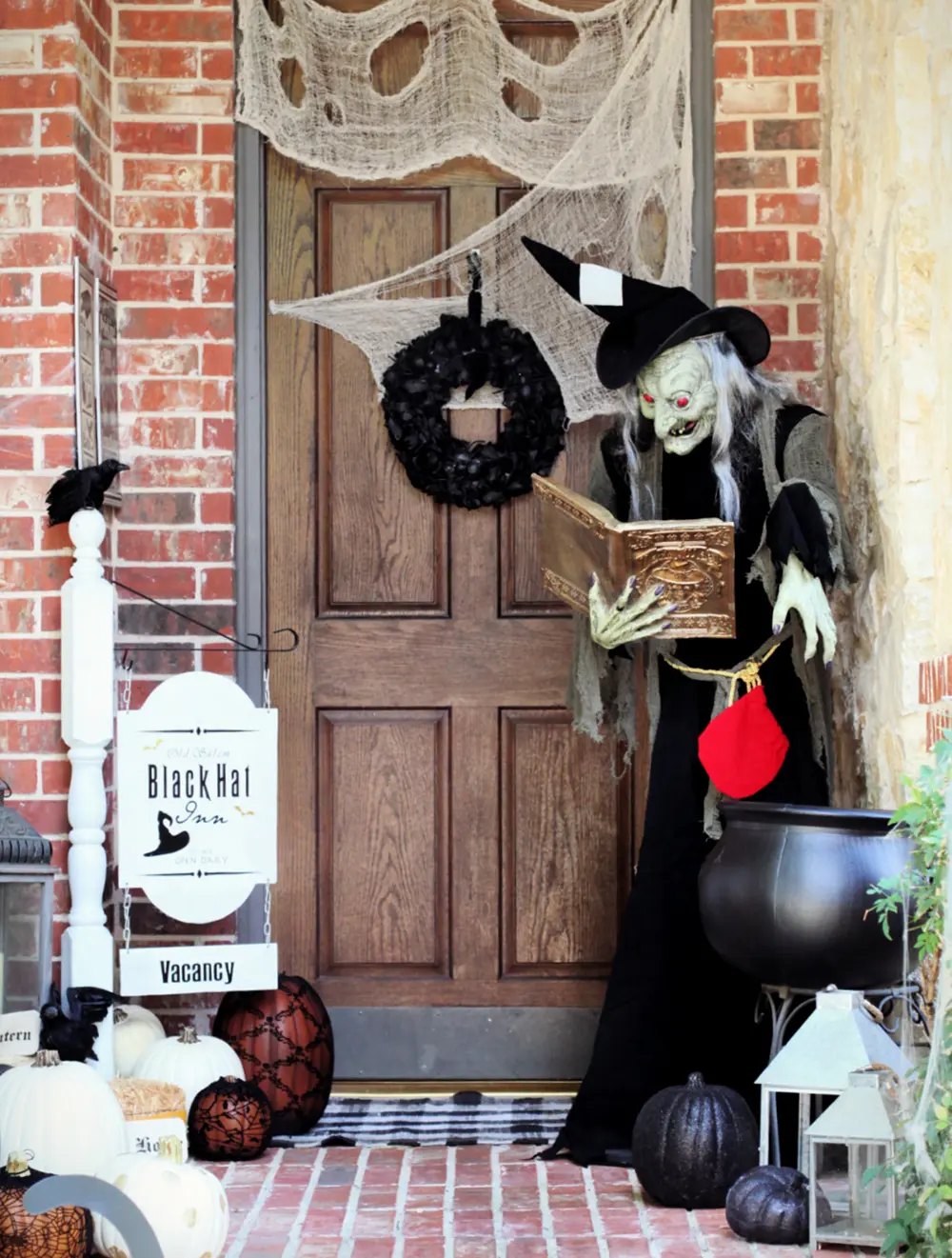 Elevate Your Haunted Halloween Front Door Decorations Design