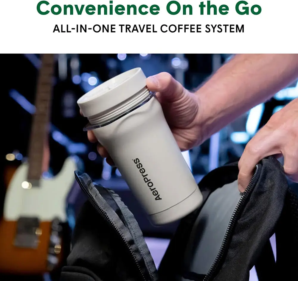 AeroPress Go Plus with Travel Mug